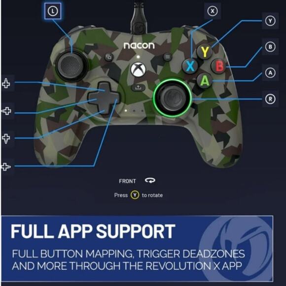 NWT Nacon Revolution X Controller Field Camouflage Xbox Series X|S Xbox One Camo - Picture 3 of 8